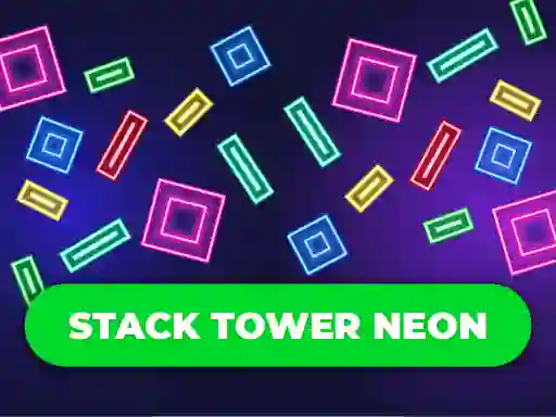 Mchezo Stack Tower Neon: Keep Blocks Balance online