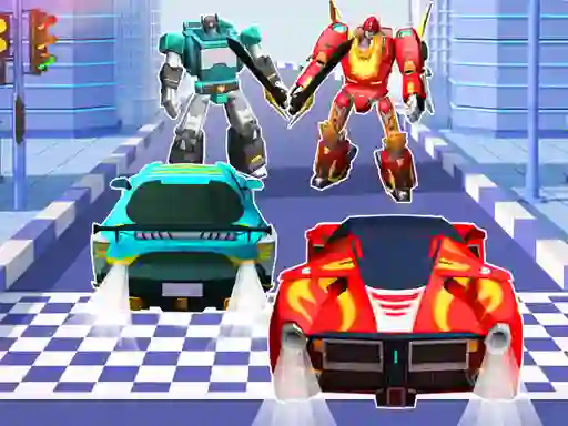 Mchezo Car Robot Transform Fight online