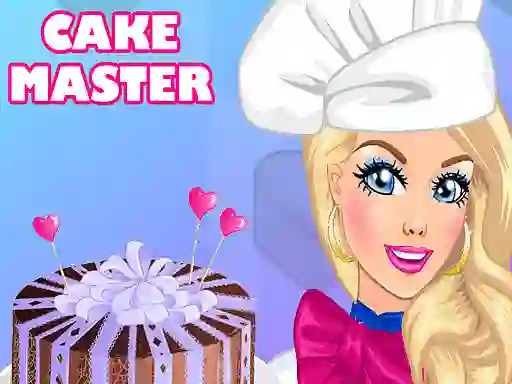 Mchezo Barbie Cake Master online