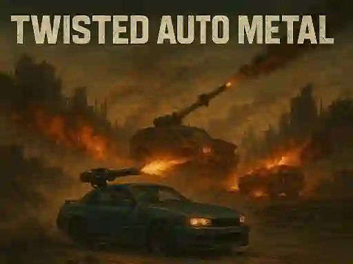 Mchezo Twisted Auto Metal online