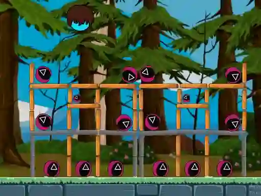 Mchezo Angry Shoot Squid Game online