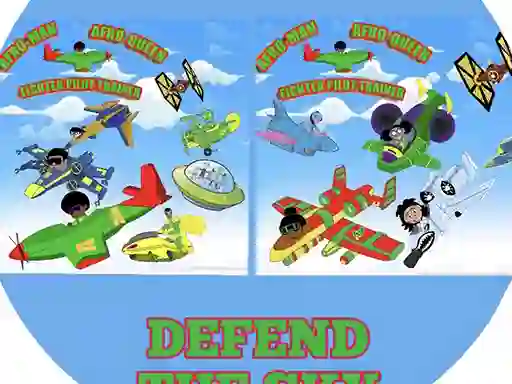 Mchezo Afro-man  Afro-queen Fighter Pilot Trainer online
