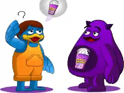 Mchezo Grimace Monster Dop Story online