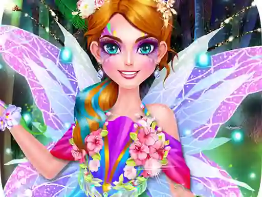 Mchezo Fairy Magic Makeover Salon Spa online
