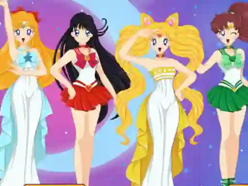 Mchezo Sailor Moon Character Creator online