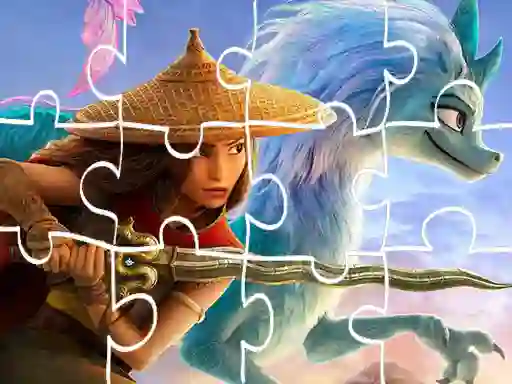 Mchezo Raya And The Last Dragon Jigsaw online
