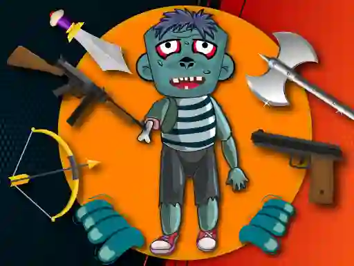 Mchezo Kick The Zombie online