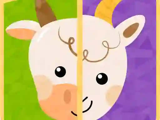 Mchezo Baby Games Animal Puzzle for Kids online
