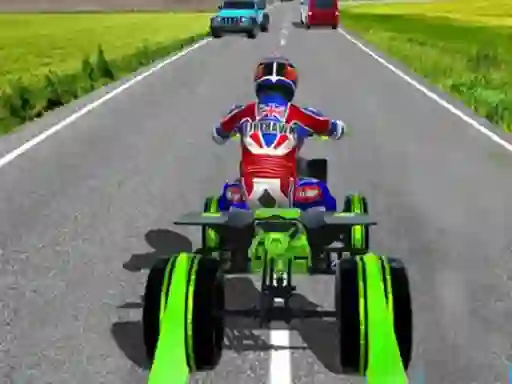 Mchezo Quad ATV Traffic Racer online