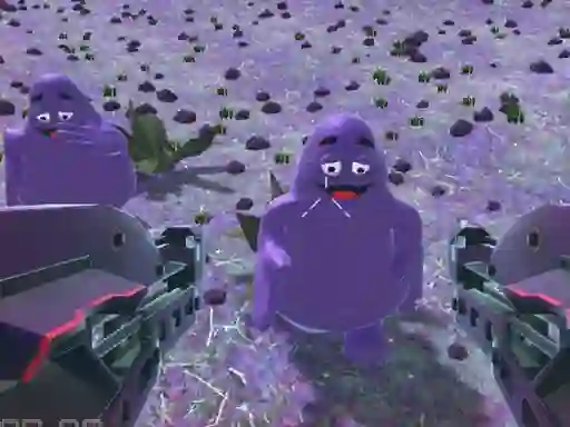 Mchezo Grimace Dead Island Shooting online