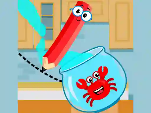 Mchezo Red Crab Draw online