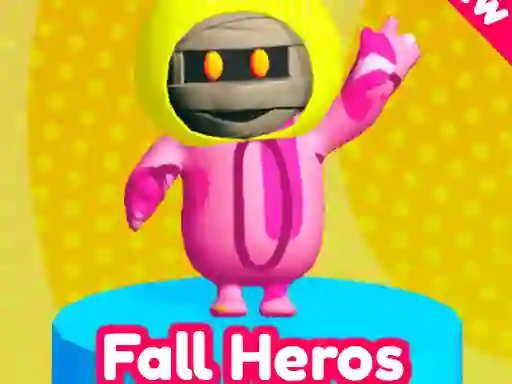 Mchezo fall heroes Guys 3d online