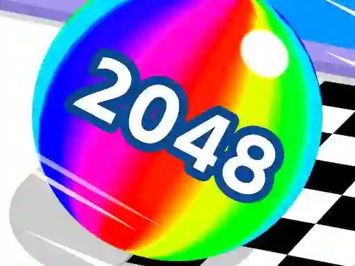 Mchezo Ball Run 2048 online