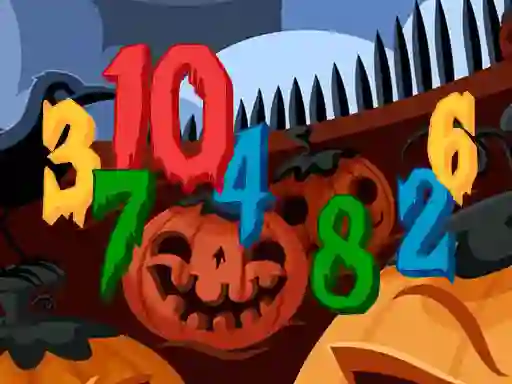 Mchezo Halloween Hidden Numbers online