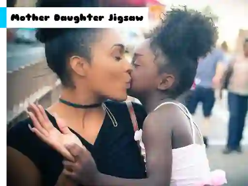 Mchezo Mother Daughter Jigsaw online