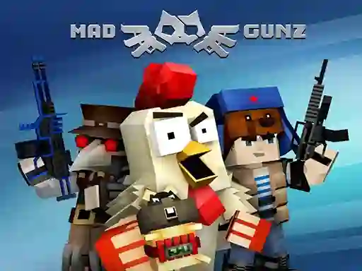 Mchezo Mad GunZ online