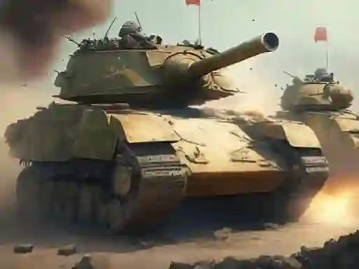 Mchezo Tanks: Counteroffensive online
