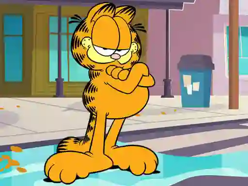 Mchezo Garfield Jigsaw Puzzle online