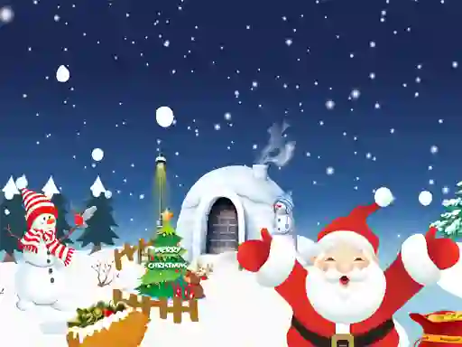 Mchezo Happy Christmas Slide online