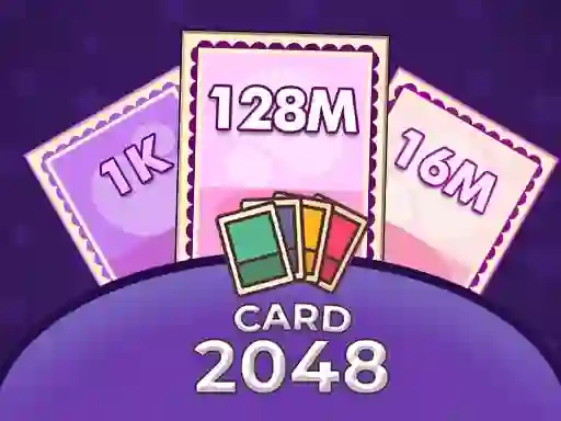 Mchezo Merge Card 2048 online