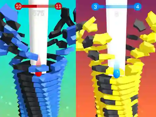 Mchezo Stack Bounce 3D online