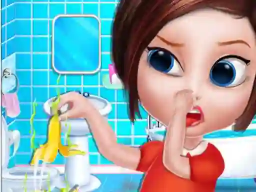 Mchezo Sweet Home Clean Up online
