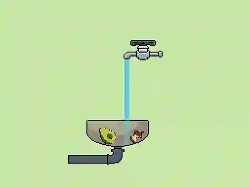 Mchezo Water Down online