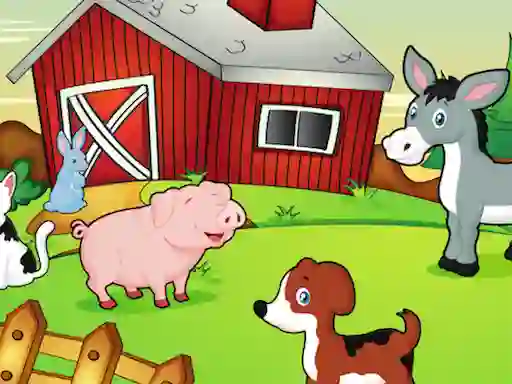 Mchezo Happy Farm For Kids online