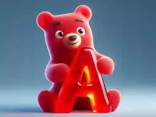 Mchezo Gummy Letter Pop online