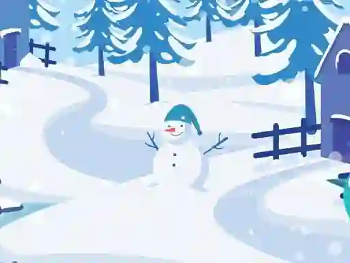 Mchezo Happy Snowman Hidden online