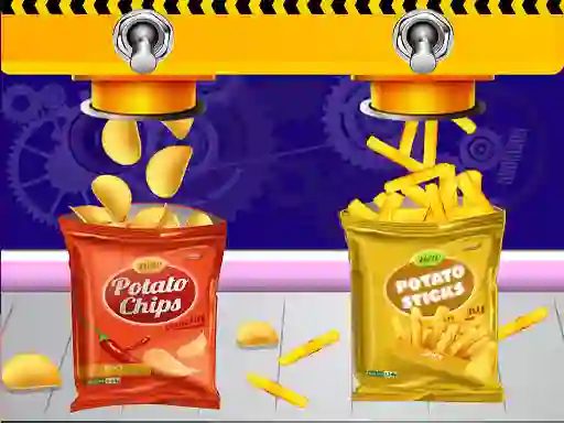 Mchezo Potato Chips making online