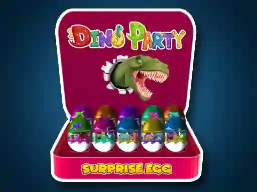 Mchezo Surprise Egg: Dino Party online