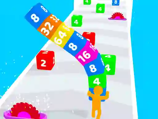 Mchezo Cube Stack 2048 online