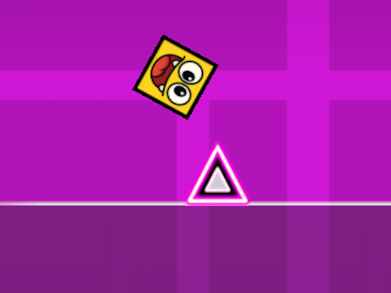 Mchezo Playster katika dashi ya jiometri online