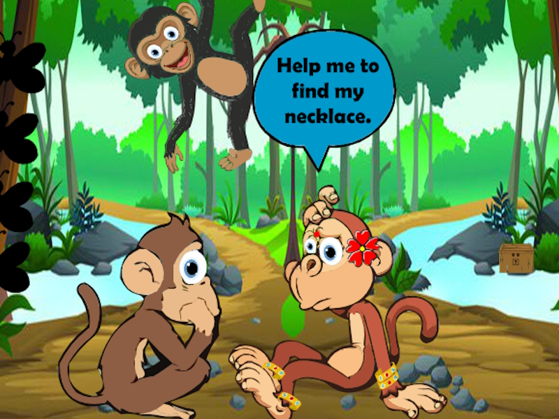 Mchezo Pata mkufu wa tumbili online
