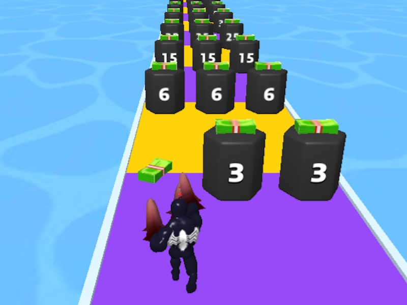 Mchezo Venom kukimbia 3d online
