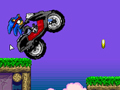 Mchezo Sonic Ninja Pikipiki  online