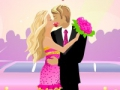 Mchezo Barbie na Ken wakibusu  online