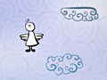 Mchezo Kuruka kwa doodle  online