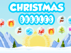 Mchezo Krismasi Bubbles  online