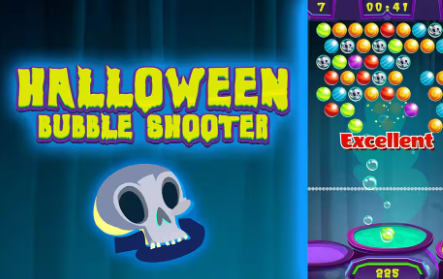 Mchezo Risasi ya Bubble ya Halloween online
