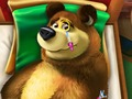 Mchezo Masha Na Bear upasuaji  online
