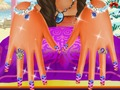 Mchezo Moana Krismasi Manicure  online