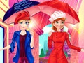 Mchezo Elsa Na Anna Paris Shopping  online