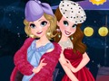 Mchezo Anna na Elsa Cocktail Dresses  online