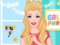 Mchezo Barbie`s Tazama Powerpuff  online
