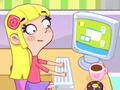Mchezo Laura Ofisi slacking Off  online