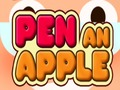 Mchezo Pen tofaa  online