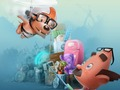 Mchezo Dr. Atom & Quark Scrappy Mbwa  online