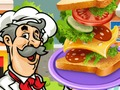 Mchezo Sandwich Baker online